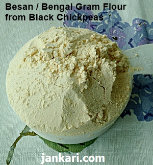 Besan Bengal Gram Flour from Kala chana